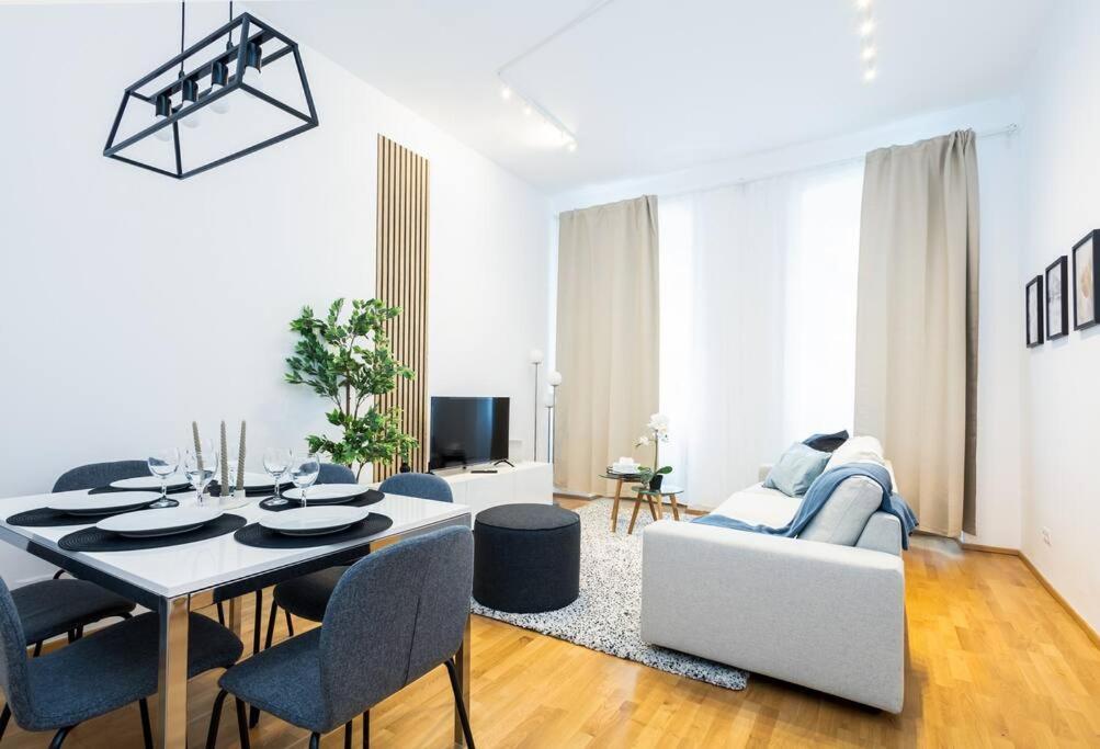 Orestaliving - Spacious 2Br On The Danube Canal Vienna Esterno foto